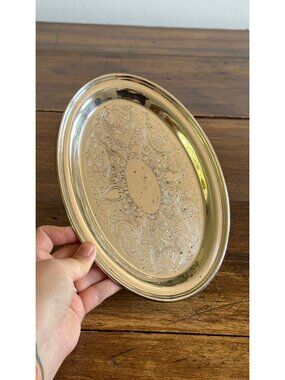 Small Oval Silver Trinket Dish - Silverware Products